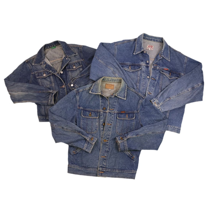 MIX BRANDED DENIM JACKETS