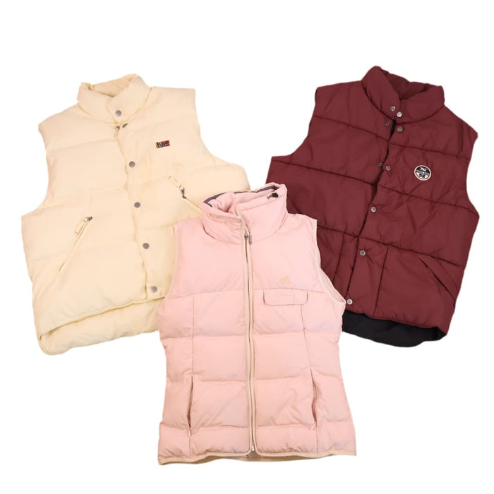 MIX BRANDED PUFFER VEST