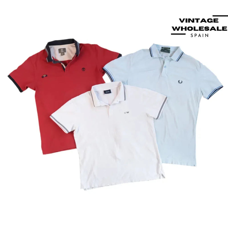 MIX BRANDED SHORT SLEEVE POLOS