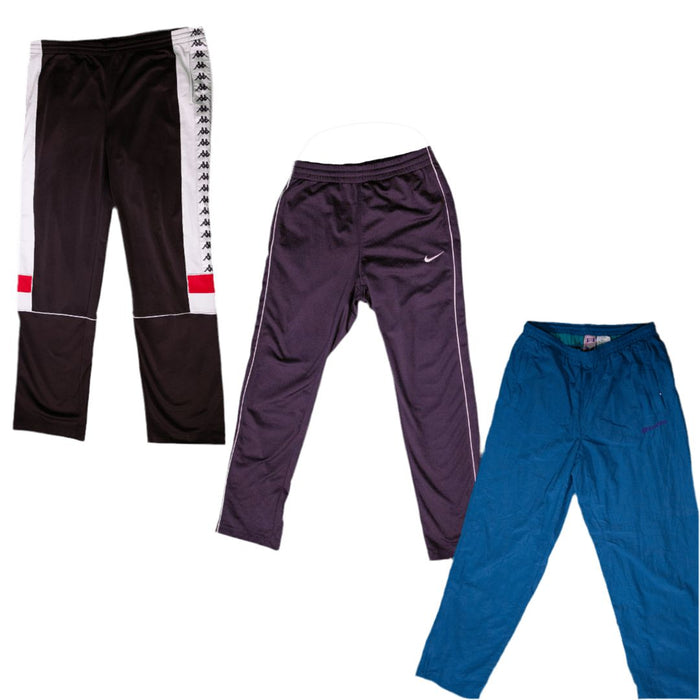 MIX BRANDED TRACKSUIT NYLON PANTS