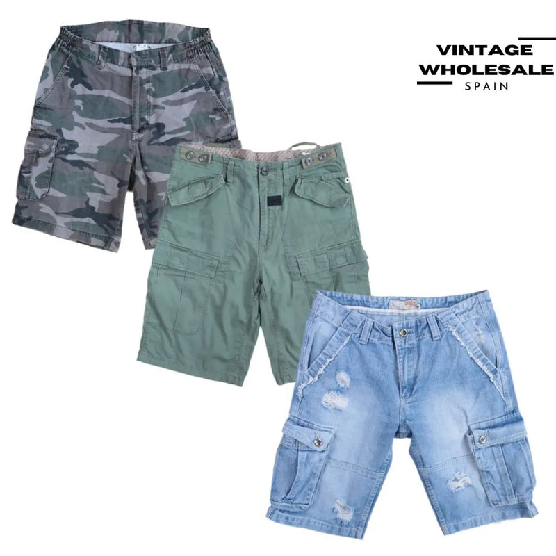 MIX CARGO SHORTS