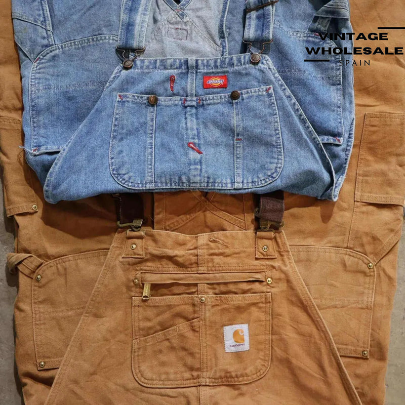 MIX CARHARTT & DICKIES OVERALLS