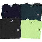 MIX CARHARTT & DICKIES T-SHIRTS GRADE B/C