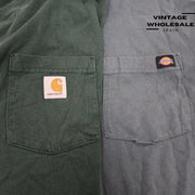 MIX CARHARTT & DICKIES T-SHIRTS GRADE B/C