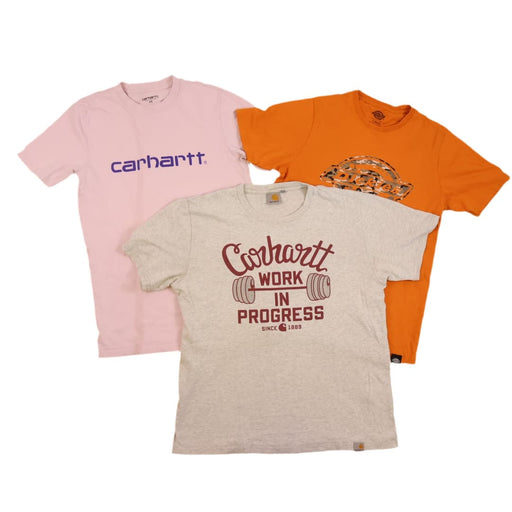 MIX CARHARTT & DICKIES T-SHIRTS GRADE B/C