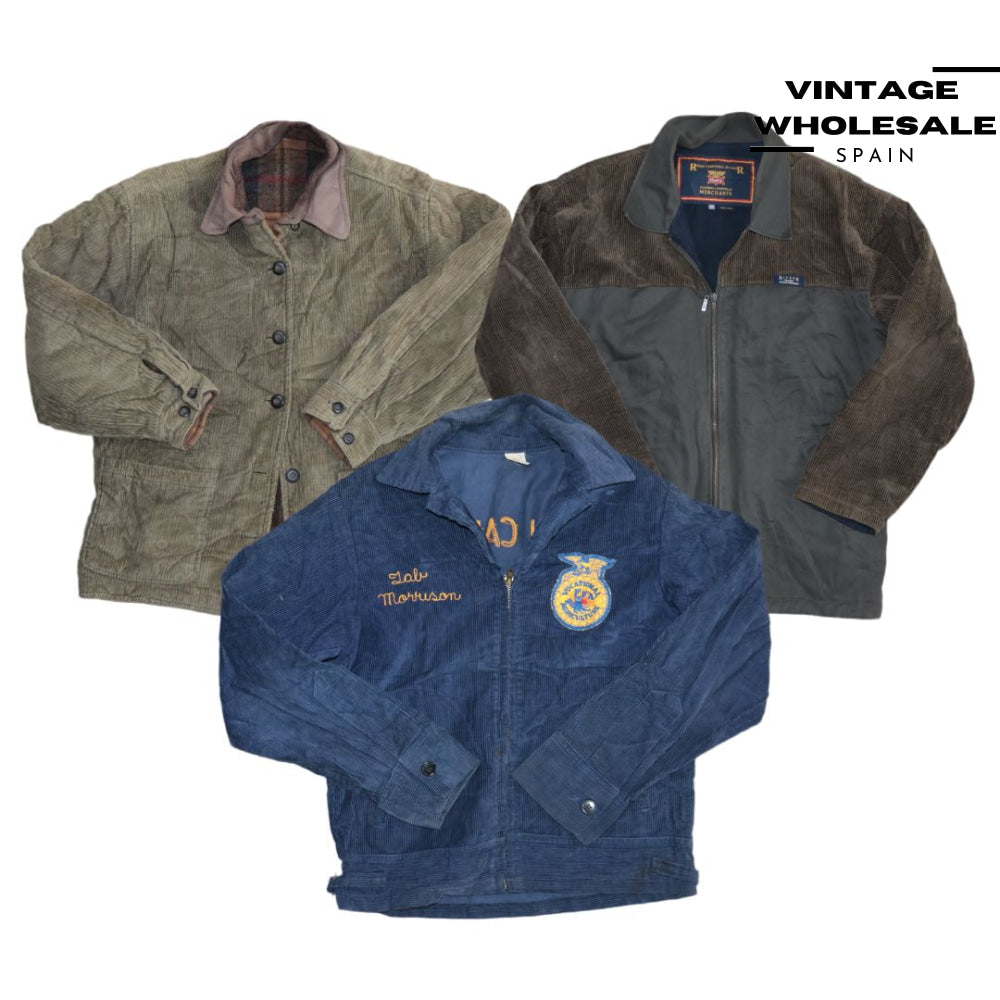 ヴィンテージ コーデュロイ ジャケット 卸売 — Vintage Wholesale Spain SL