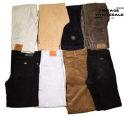 MIX CORDUROY TROUSERS