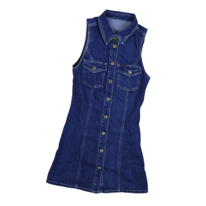 MIX DENIM DRESSES