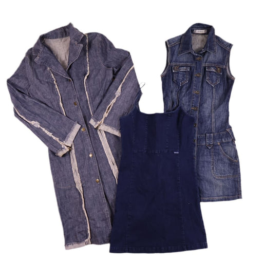 MIX DENIM DRESSES