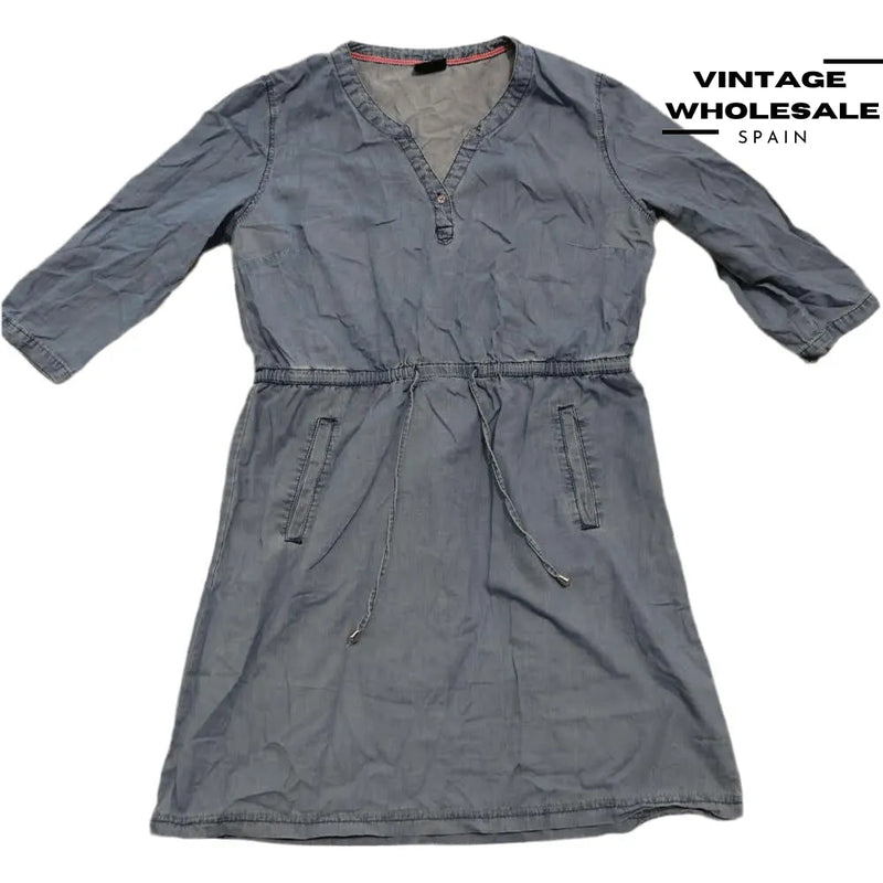 MIX DENIM MODERN DRESSES