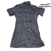 MIX DENIM MODERN DRESSES