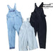 MIX DENIM OVERALLS