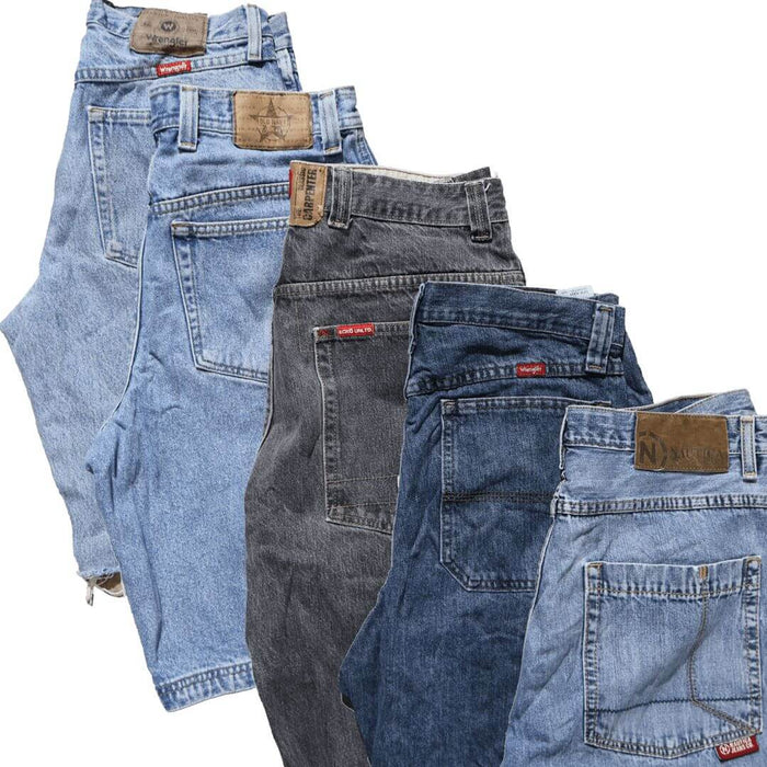 MIX DENIM SHORTS