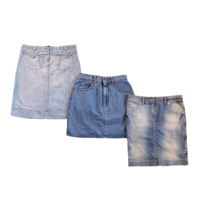 MIX DENIM SKIRTS