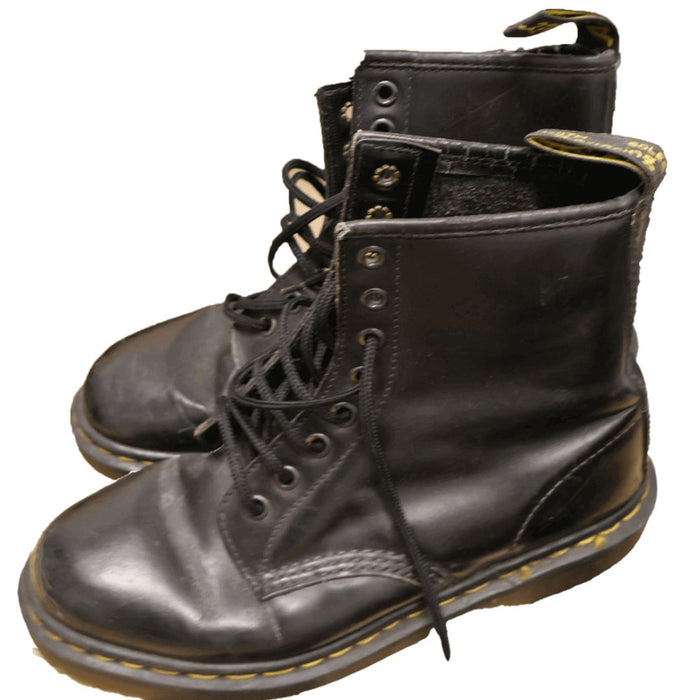 MIX DR. MARTENS LEATHER BOOTS