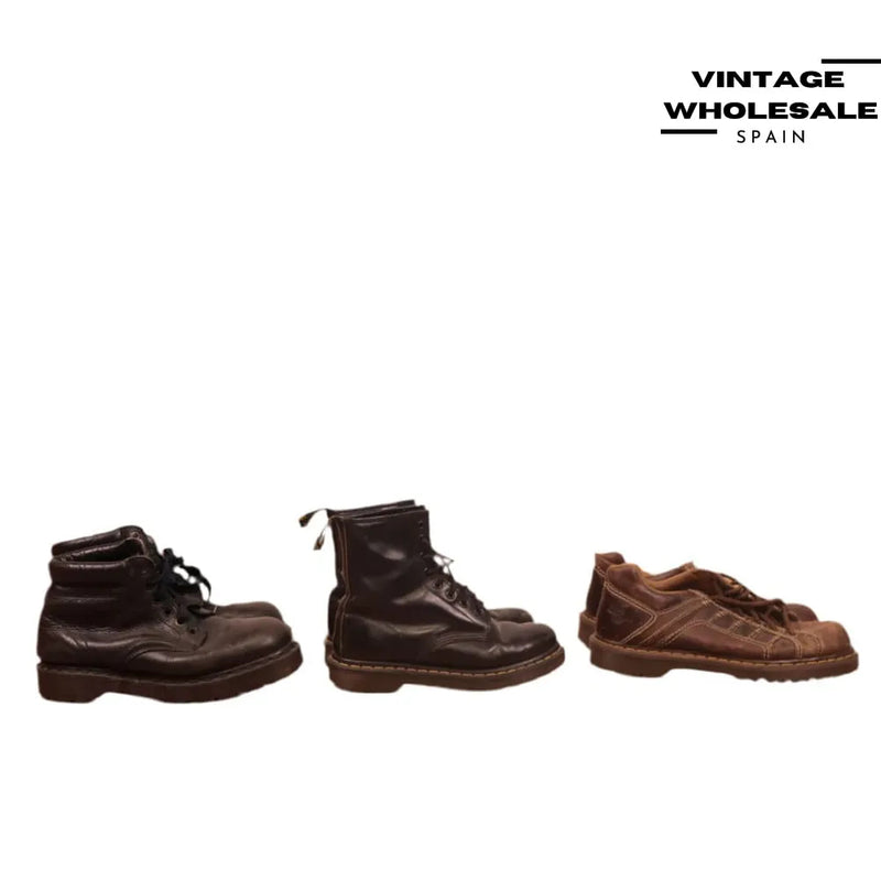 MIX DR. MARTENS LEATHER BOOTS