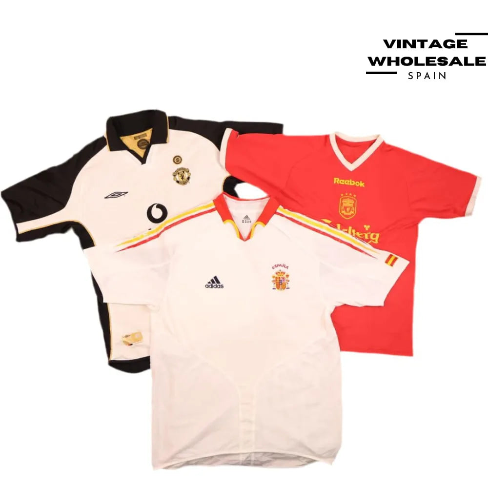 Retro football t-shirts wholesale — Vintage Wholesale Spain SL
