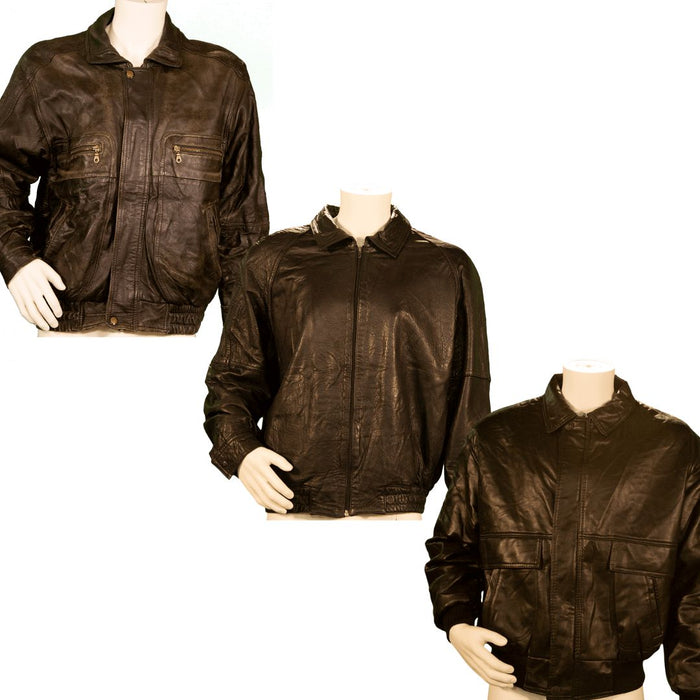 MIX LEATHER JACKETS