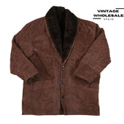 MIX LEATHER SHEARLING COATS