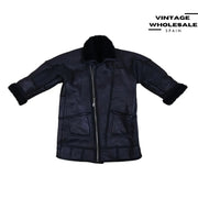 MIX LEATHER SHEARLING COATS