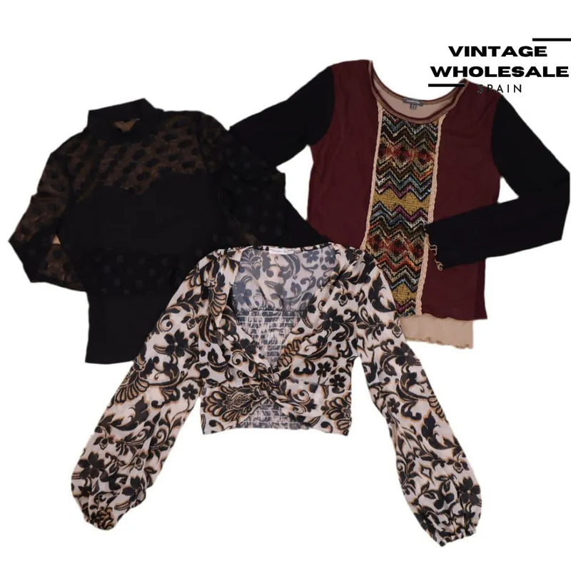 MIX LONG SLEEVE TOPS Y2K