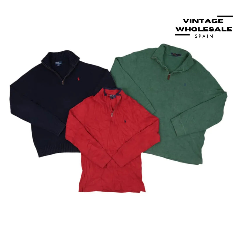 MIX RALPH LAUREN QUARTER ZIPS