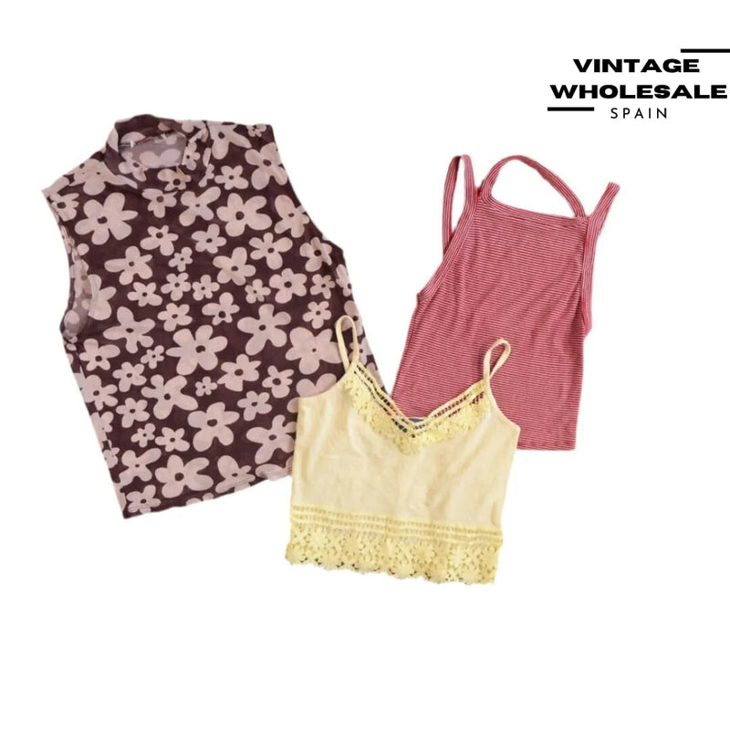 MIX SECOND-RATE Y2K TANK TOPS