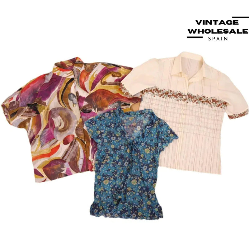 MIX SHORT SLEEVE CRAZY BLOUSES