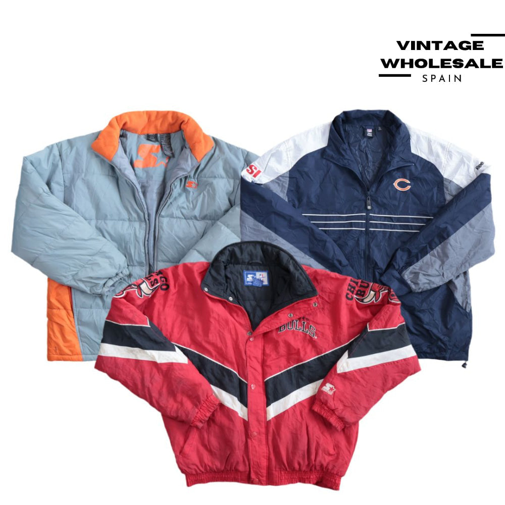 Starter jacket NFL - Jackets wholesalers — Vintage Wholesale Spain SL