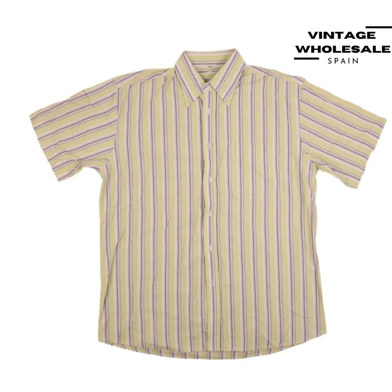 MIX STRIPPED SHORT SLEEVE UNBRANDED SHIRTS