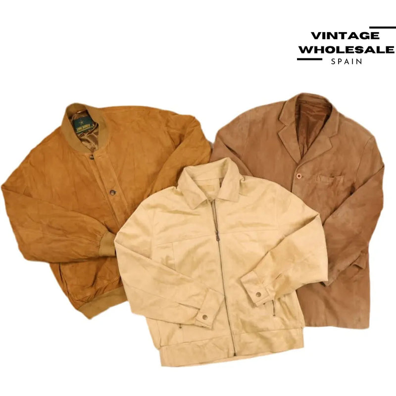MIX SUEDE JACKETS