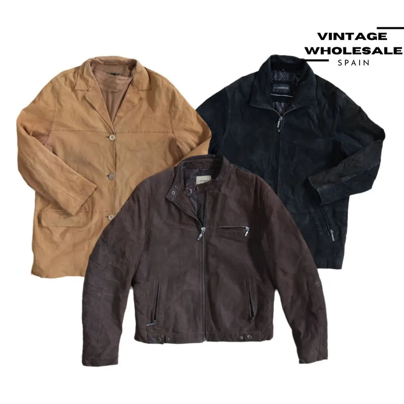 MIX SUEDE JACKETS