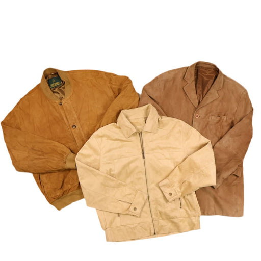 MIX SUEDE JACKETS