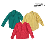 MIX UNICOLOR LONG SLEEVE BLOUSES