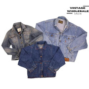 MIX VINTAGE DENIM JACKETS