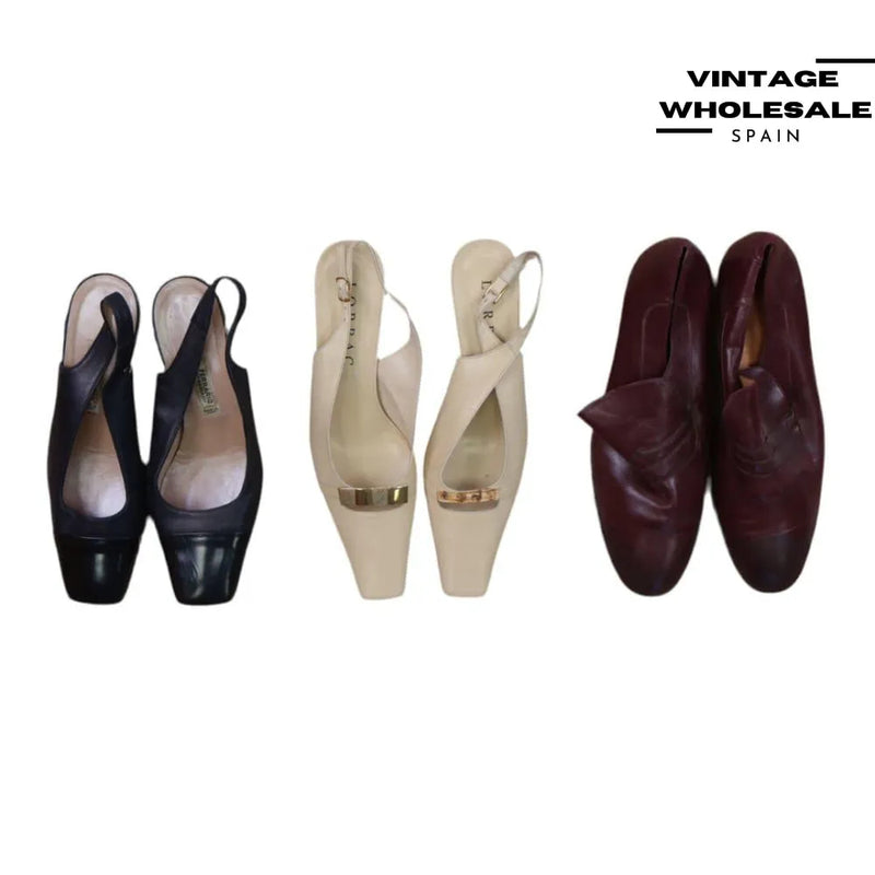 MIX VINTAGE DRESSING SHOES FOR WOMAN