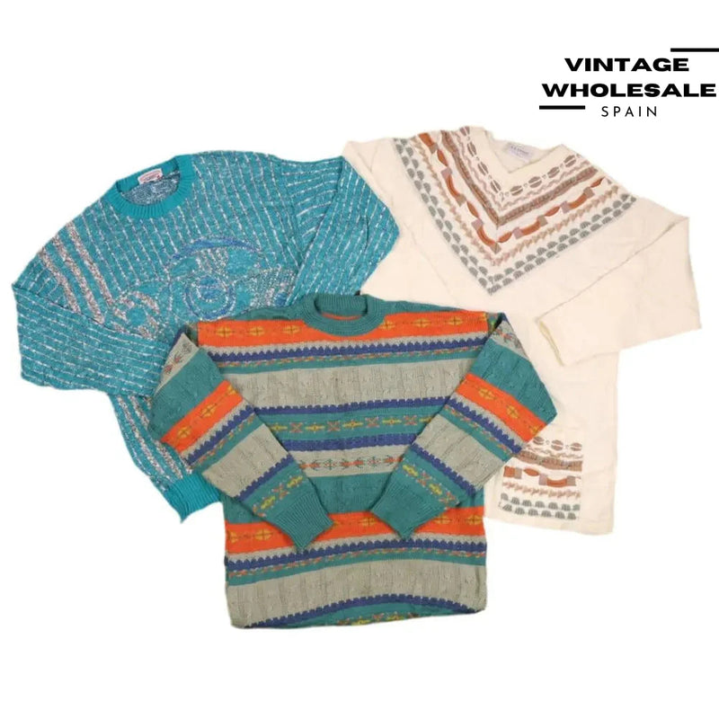 MIX VINTAGE JUMPERS FOR WOMAN