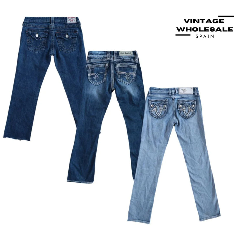 MIX Y2K WOMEN HIP HOP JEANS