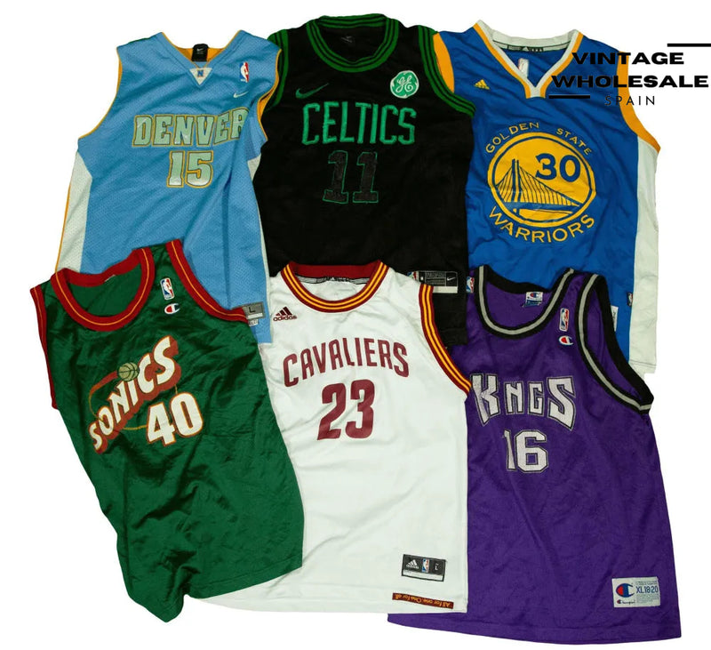 Camisetas de NBA Packs NBA al por mayor — Vintage Wholesale Spain SL