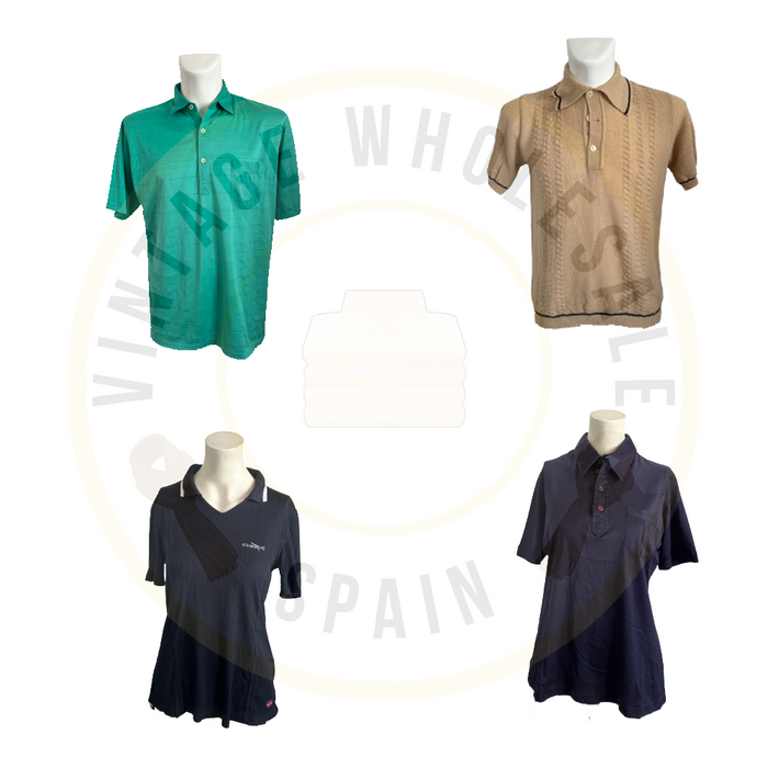 MIX UNBRANDED POLOS UNICOLOR